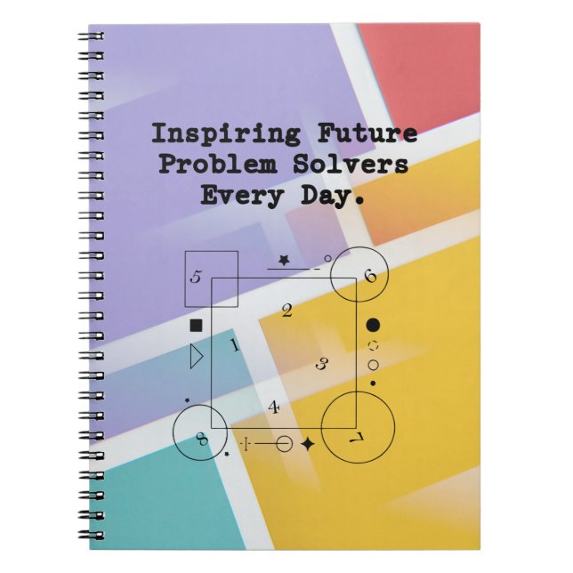 Inspiring Future Solvers | Daily Math Mentor Anteckningsbok (Framsidan)
