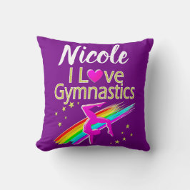 INSPIRING I KÄRLEK GYMNASTICS DESIGN KUDDE