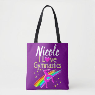INSPIRING I KÄRLEK GYMNASTICS DESIGN TYGKASSE