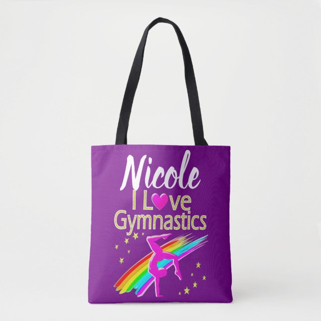 INSPIRING I KÄRLEK GYMNASTICS DESIGN TYGKASSE (Framsida)