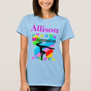 INSPIRING I KÄRLEK GYMNASTICS PERSONLIG T SHIRT