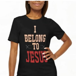 inspiring idea I belong to Jesus T Shirt