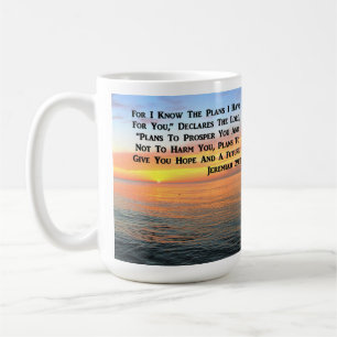 INSPIRING JEREMIAH 29:11 SUNRISE KAFFEMUGG