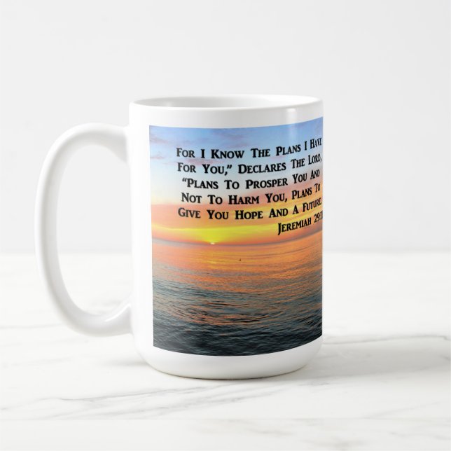 INSPIRING JEREMIAH 29:11 SUNRISE KAFFEMUGG (Vänster)