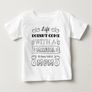 Inspiring Life och Mamma Quote   Ruffle Tee