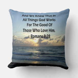 INSPIRING ROMANS 8:28 BIBLE VERSE KUDDE