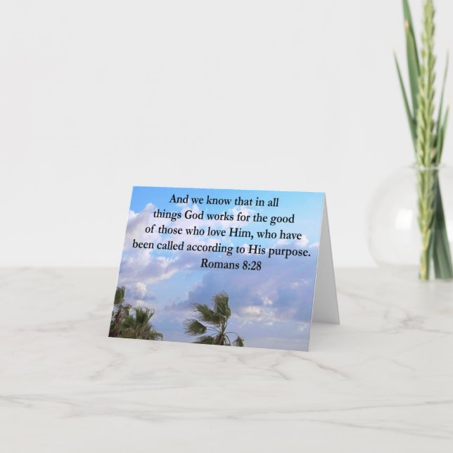 INSPIRING ROMANS 8:28 KORT (Framsida)