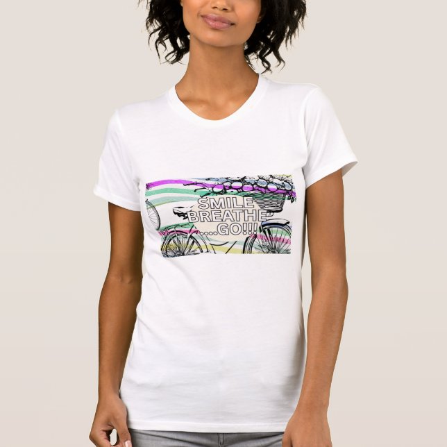 inspiring shirt bike themed shirt love, adventure t shirt (Framsida)
