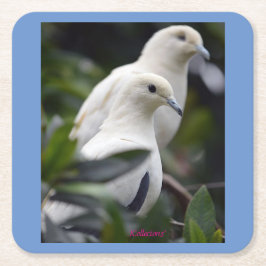 Inspiring Square Paper Coaster Underlägg Papper Kvadrat