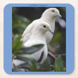 Inspiring Square Paper Coaster Underlägg Papper Kvadrat