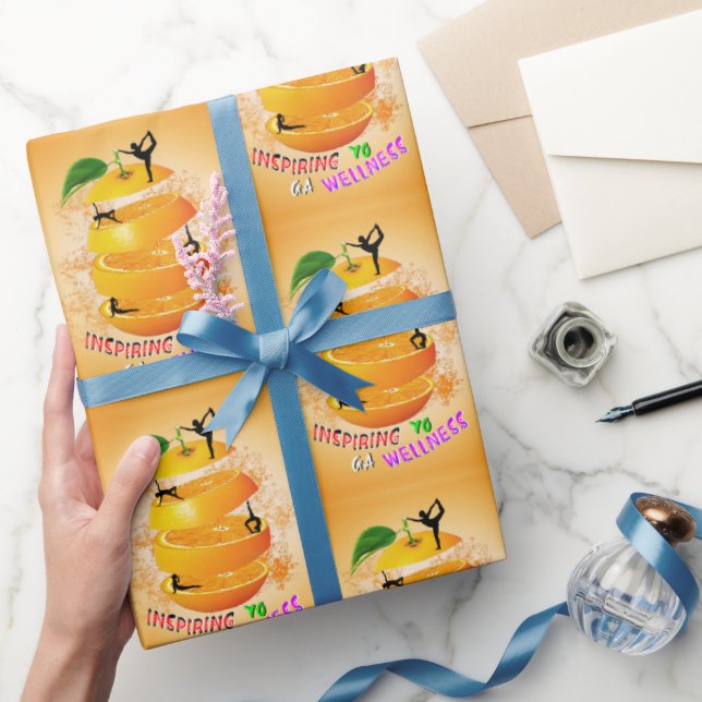 Inspiring Wellness Yoga Presentpapper (Gifting)