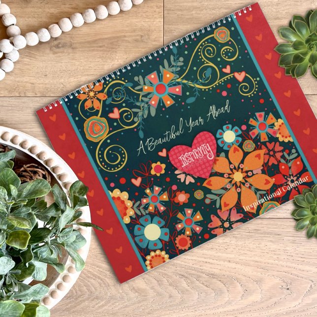 Inspirivity Beautiful Year Inspiring Quotes Art Kalender (Skapare uppladdad)