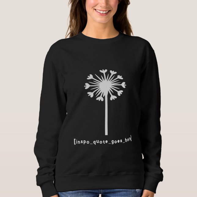 Inspo Quote Goes hit T Shirt (Framsida)