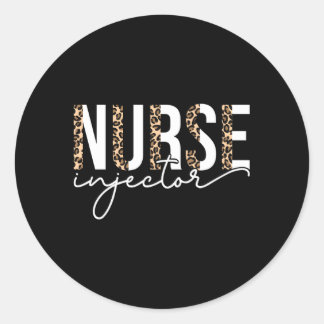 Insprutare för näringsinjektor Aesthetic Nurse Inj Runt Klistermärke