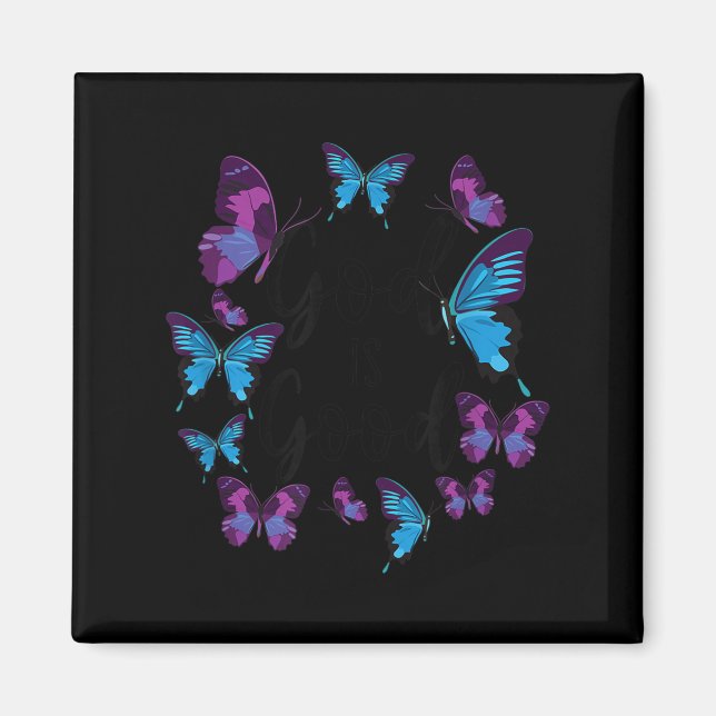 Insrational Scripture Verse God Faith Hd0 Christia Magnet (Framsidan)