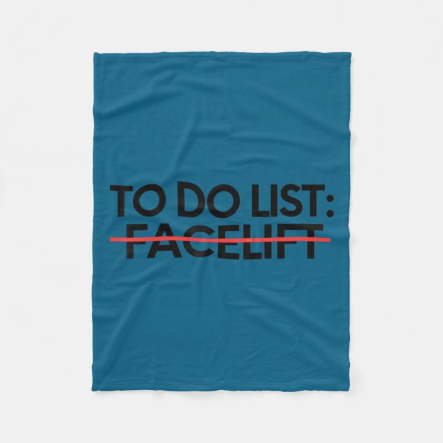 Insring To Do List Facelift Awareness Suprt Dad Mo Fleecefilt (Framsidan)