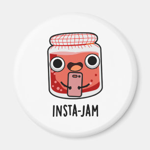 Insta-sylt Funny Social Media Sylt Pun Magnet