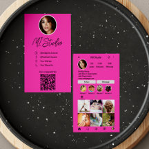 Instagram Affärskort, Influencer, Esthetician