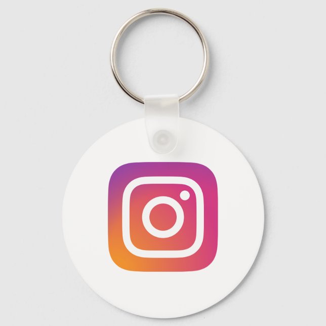 Instagram Clipart Nyckelring (Framsida)