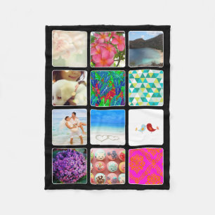 INSTAGRAM DET! 12 PHOTOS/DIY FLEECE BLANKETS