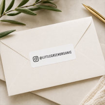 Instagram-etikett | Affärs-Insta-handtag-klistermä