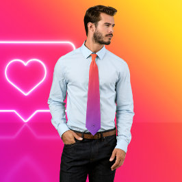 Instagram Färg | Ombre Sunset Manar Neck Tie Slips