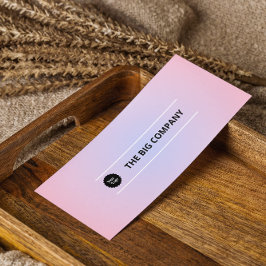 Instagram Följ oss Qr-kod Holografisk övertoning Litet Visitkort