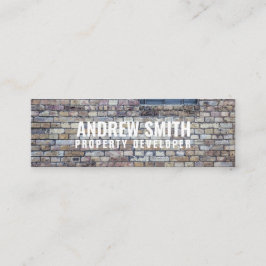 Instagram för personlig "Brick Housing" Mini Visitkort