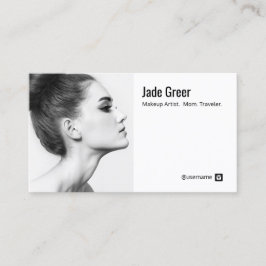 Instagram-fotoprofil Visitkort