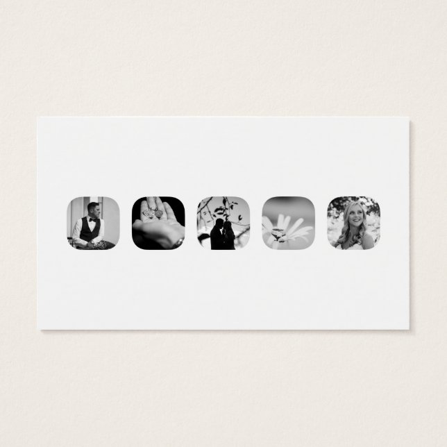 instagram-hashtagg visitkort (Baksidan)