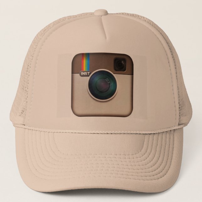 Instagram hatt truckerkeps (Framsida)