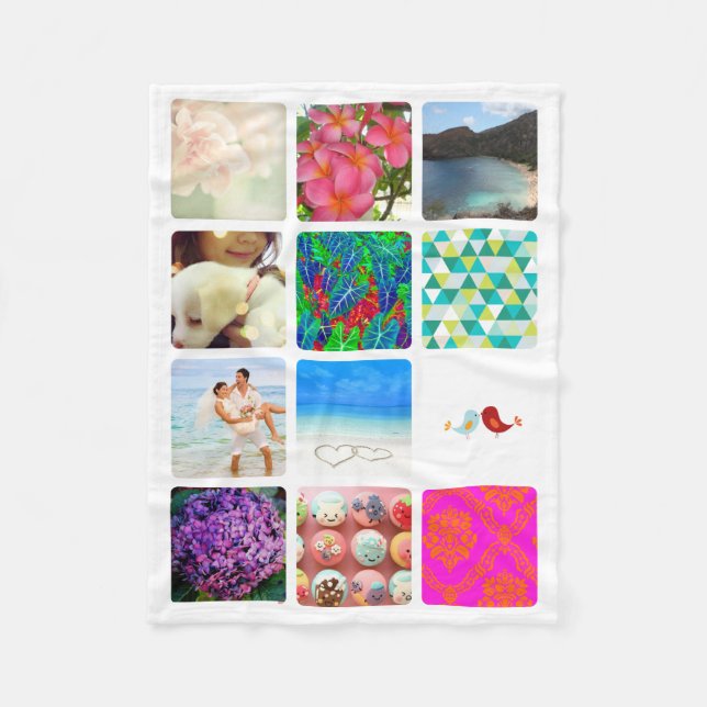 INSTAGRAM IT! 12 PHOTOS/DIY FLEECE-BLANKETTER FLEECEFILT (Framsidan)