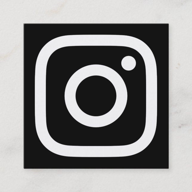 instagram kampanj fyrkantigt visitkort (Framsida)