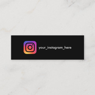 Instagram logotyp social media - enkelt modernt tr