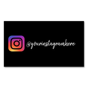 Instagram Magnetiska Visitkort