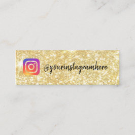 instagram mini visitkort