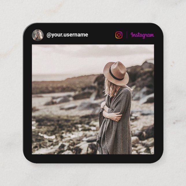 Instagram, modern fotomedia i social minimilsvart (Framsida)