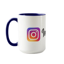 Instagram Mugg av hög kvalitet