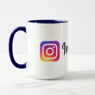 Instagram Mugg av hög kvalitet