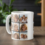 Instagram Photo Collage med 9 kvadratfoton Kaffemugg<br><div class="desc">Använda dina foton utan ramar på den här! Lägg till bilder och bilder som du vill använda på den här remsa om du vill ha en roligt minneshållare. Ett konstnärligt sätt att visning ditt bästa bilder för fotodelning.</div>