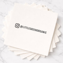 Instagram Servetter | Dina Insta Namn Pappersserve