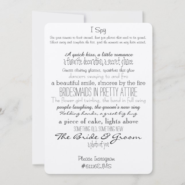 Instagram-skyltar Inbjudningar (Framsida)