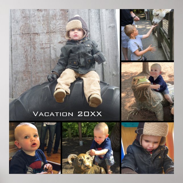 Instagram Square Photo Collage Poster (Framsidan)