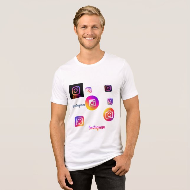 Instagram T Shirt (Framsida Full)