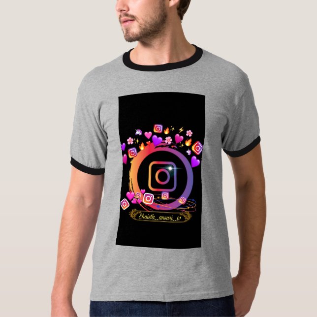 Instagram T Shirt (Framsida)