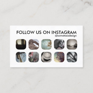 instagramanhängare visitkort