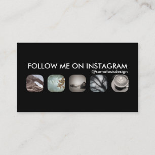 instagramanhängare visitkort
