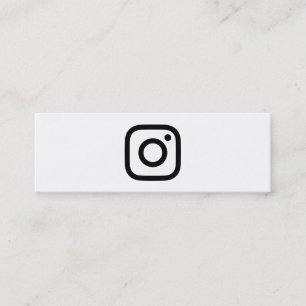 instagrampromo mini visitkort
