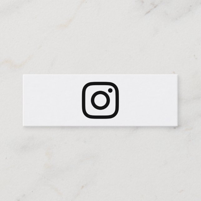 instagrampromo mini visitkort (Framsida)