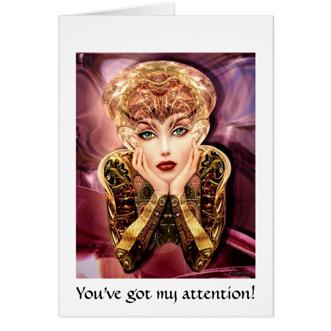 Instalator Cyborg Babe Anpassade OBS Kort (Framsidan)